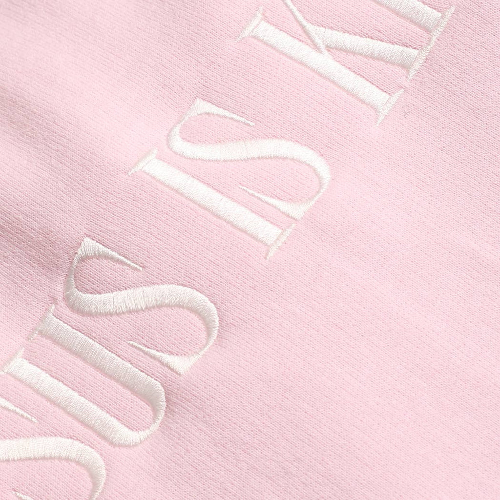 JESUS IS KING Embroidered Heavyweight Sweatshirt: INDIGO BLUE / S